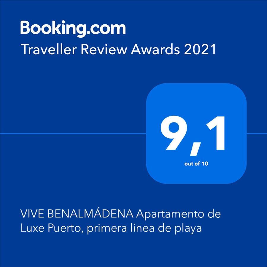 Vive Benalmadena Apartamento Luxe Puerto Marina, Primera Linea De Playa Eksteriør billede