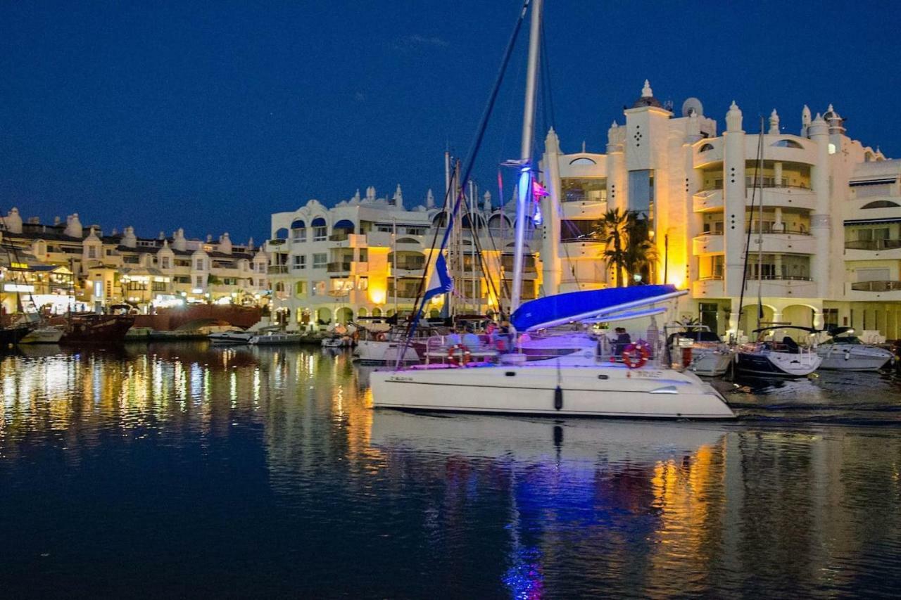 Vive Benalmadena Apartamento Luxe Puerto Marina, Primera Linea De Playa Eksteriør billede