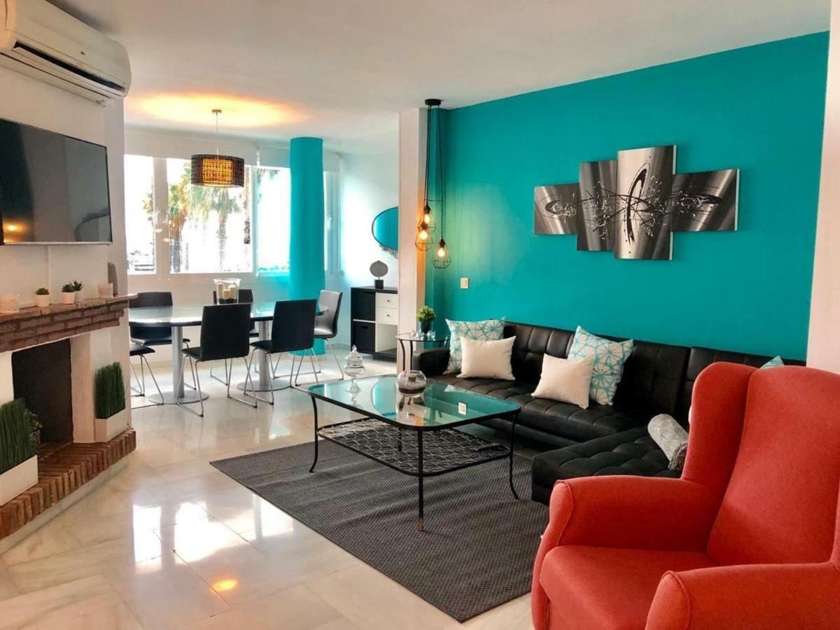 Vive Benalmadena Apartamento Luxe Puerto Marina, Primera Linea De Playa Eksteriør billede