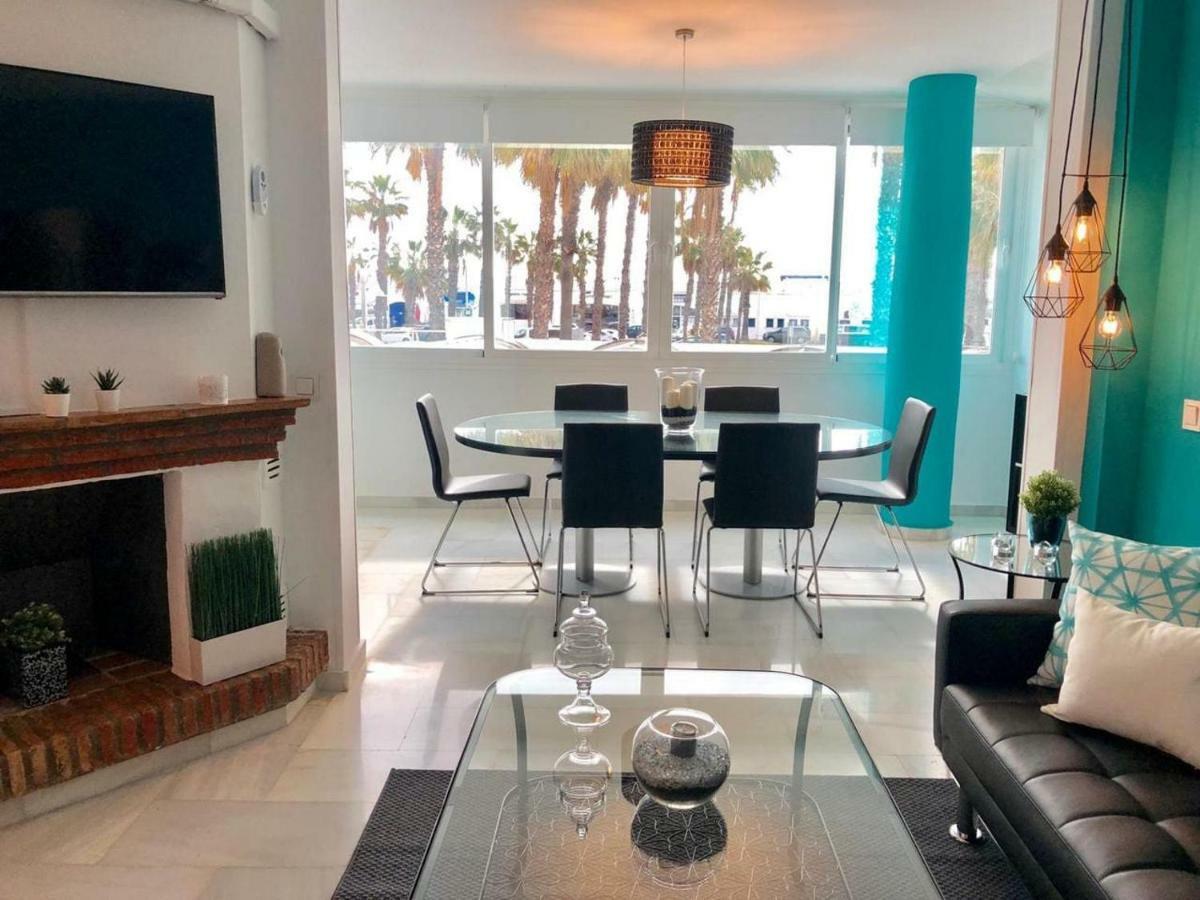 Vive Benalmadena Apartamento Luxe Puerto Marina, Primera Linea De Playa Eksteriør billede